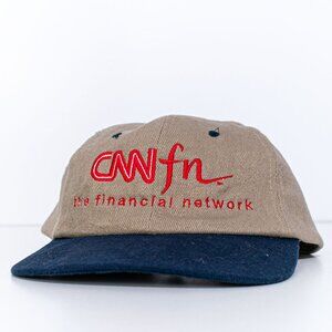 CNN FN Financial Network Hat Y2K Finance Banking Stocks Streetwear   Check out o